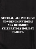 Neutral, All Inclusive Non-Denominational Non-Religious Kids T-Shirt