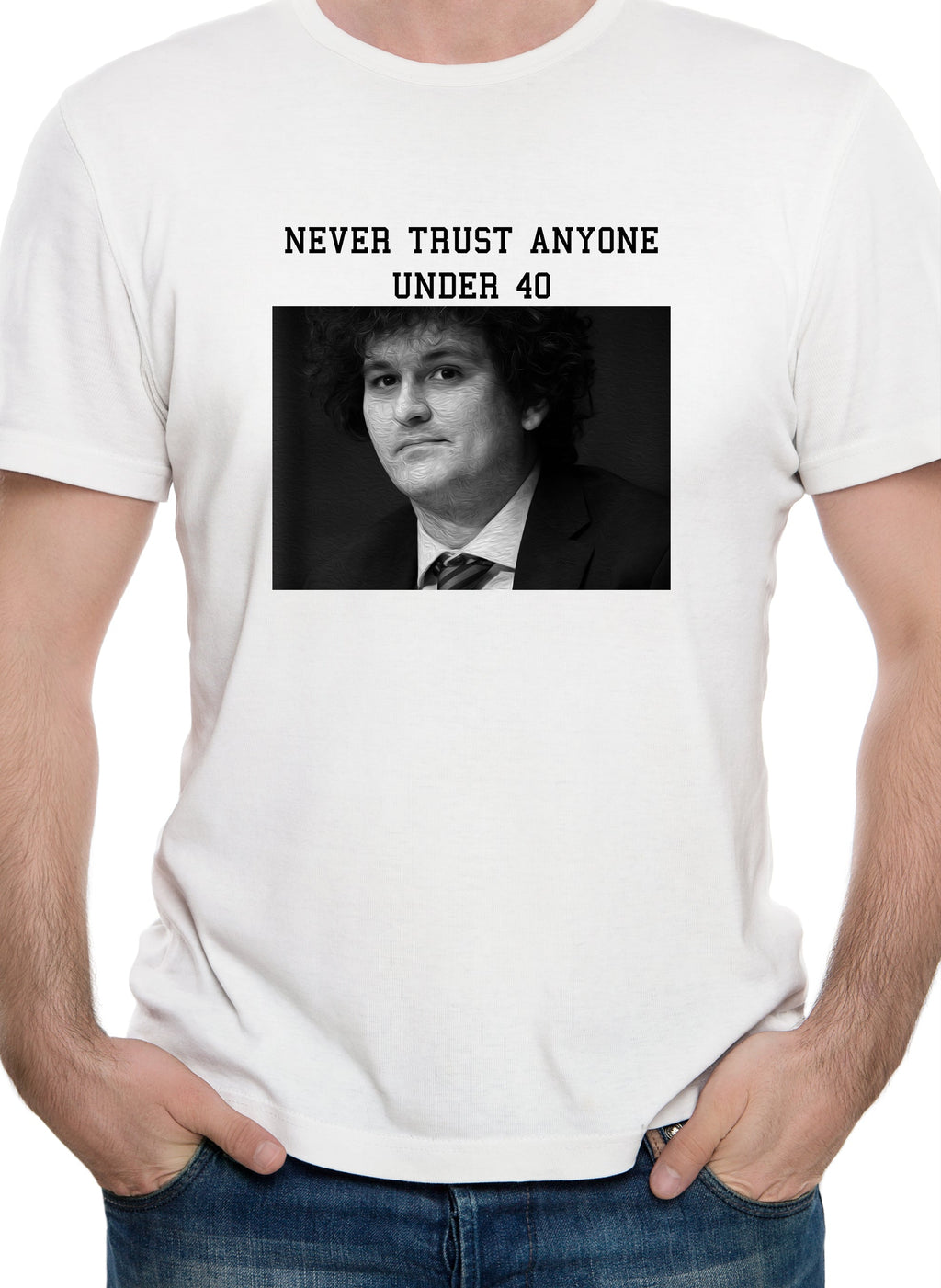 Never Trust Anyone Under 40 T-Shirt