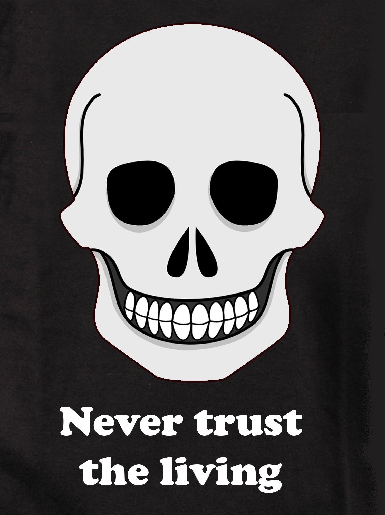 Never trust the living Kids T-Shirt