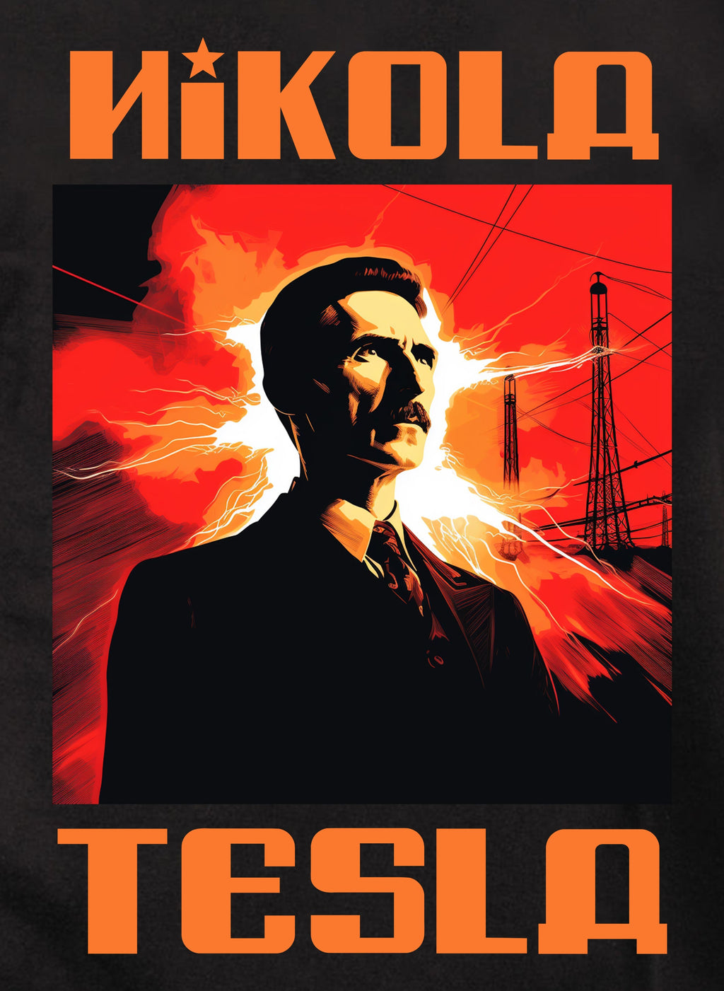 Nikola Tesla Propaganda T-Shirt