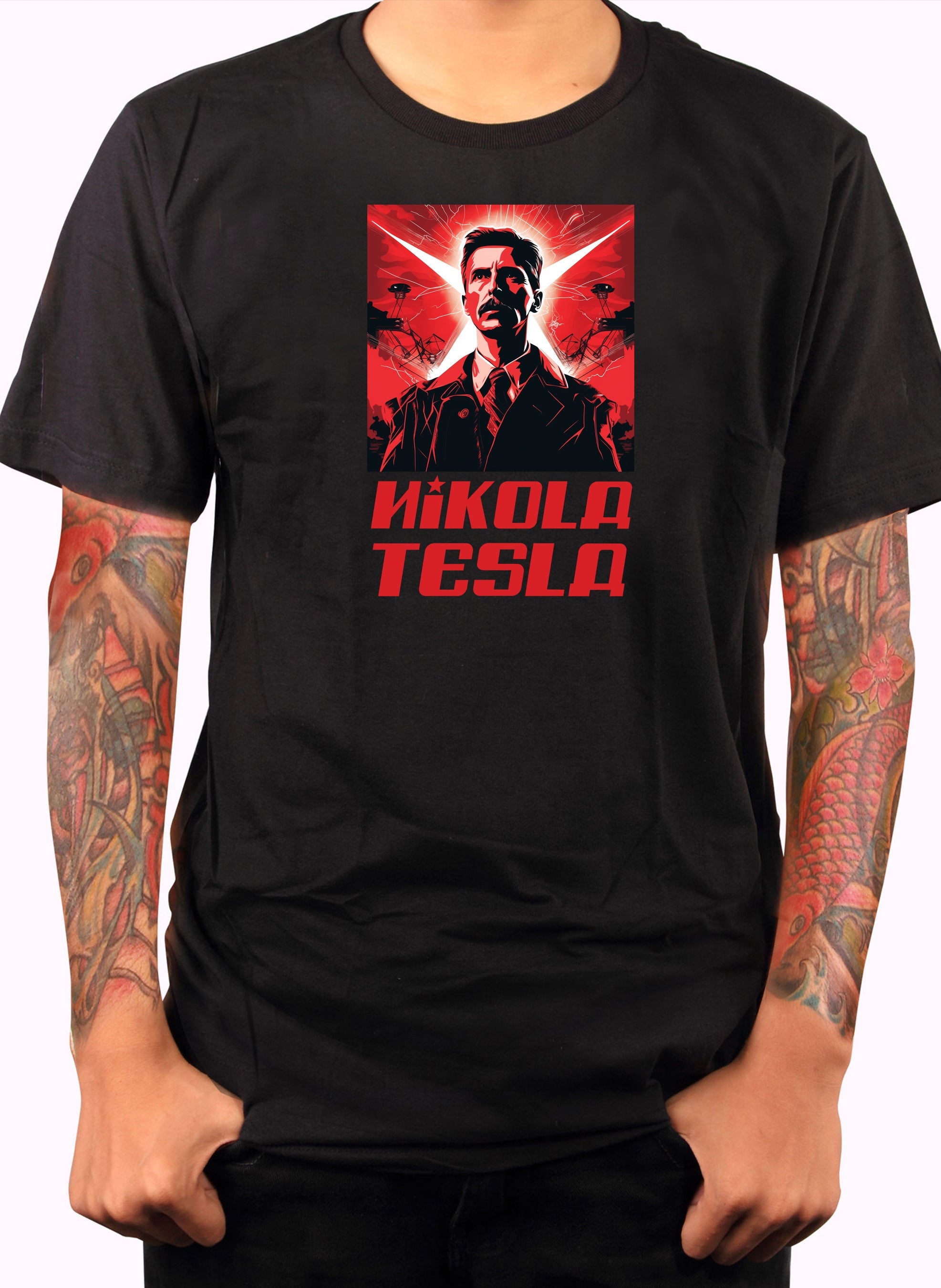 Nikola Tesla Super Star T-Shirt