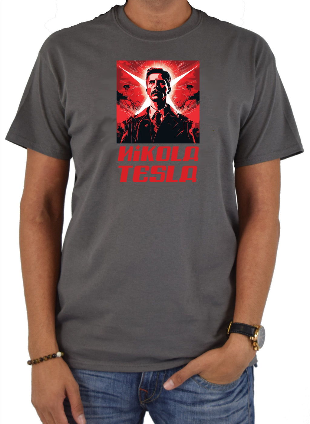 Nikola Tesla Super Star T-Shirt