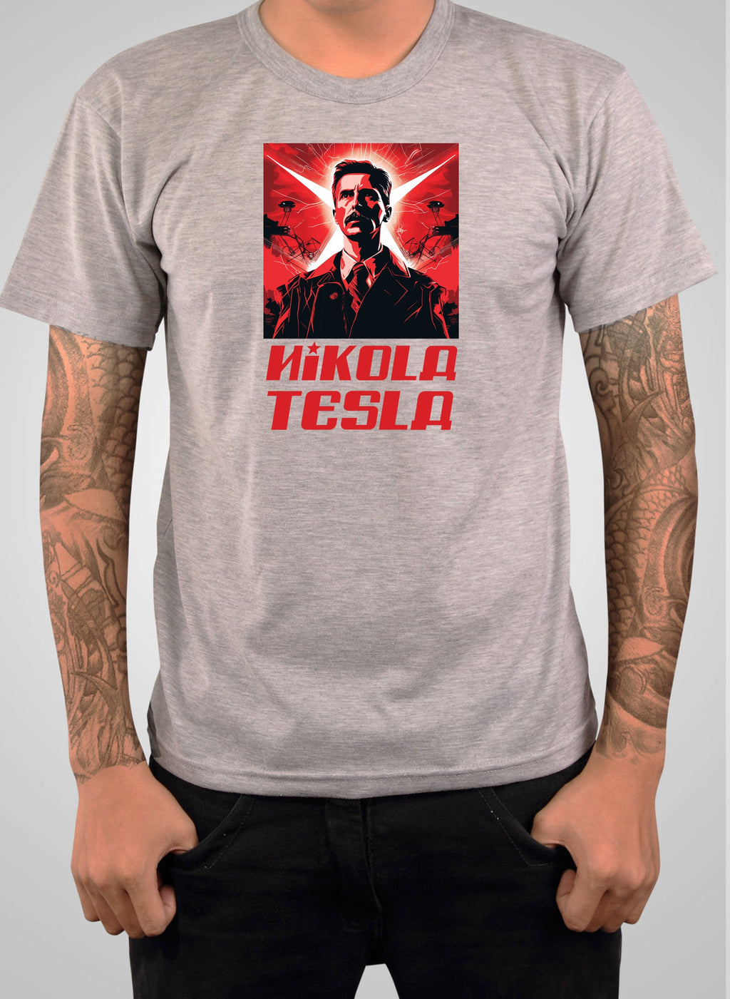 Nikola Tesla Super Star T-Shirt
