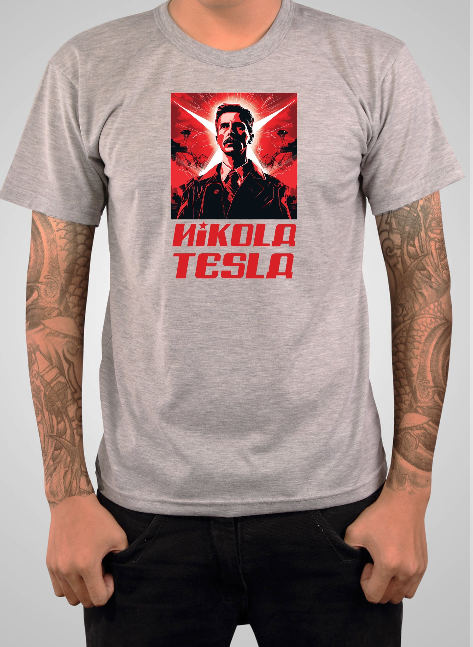 Nikola Tesla Super Star T-Shirt