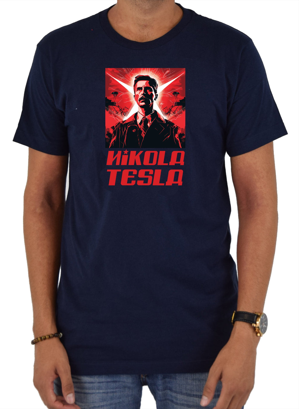 Nikola Tesla Super Star T-Shirt