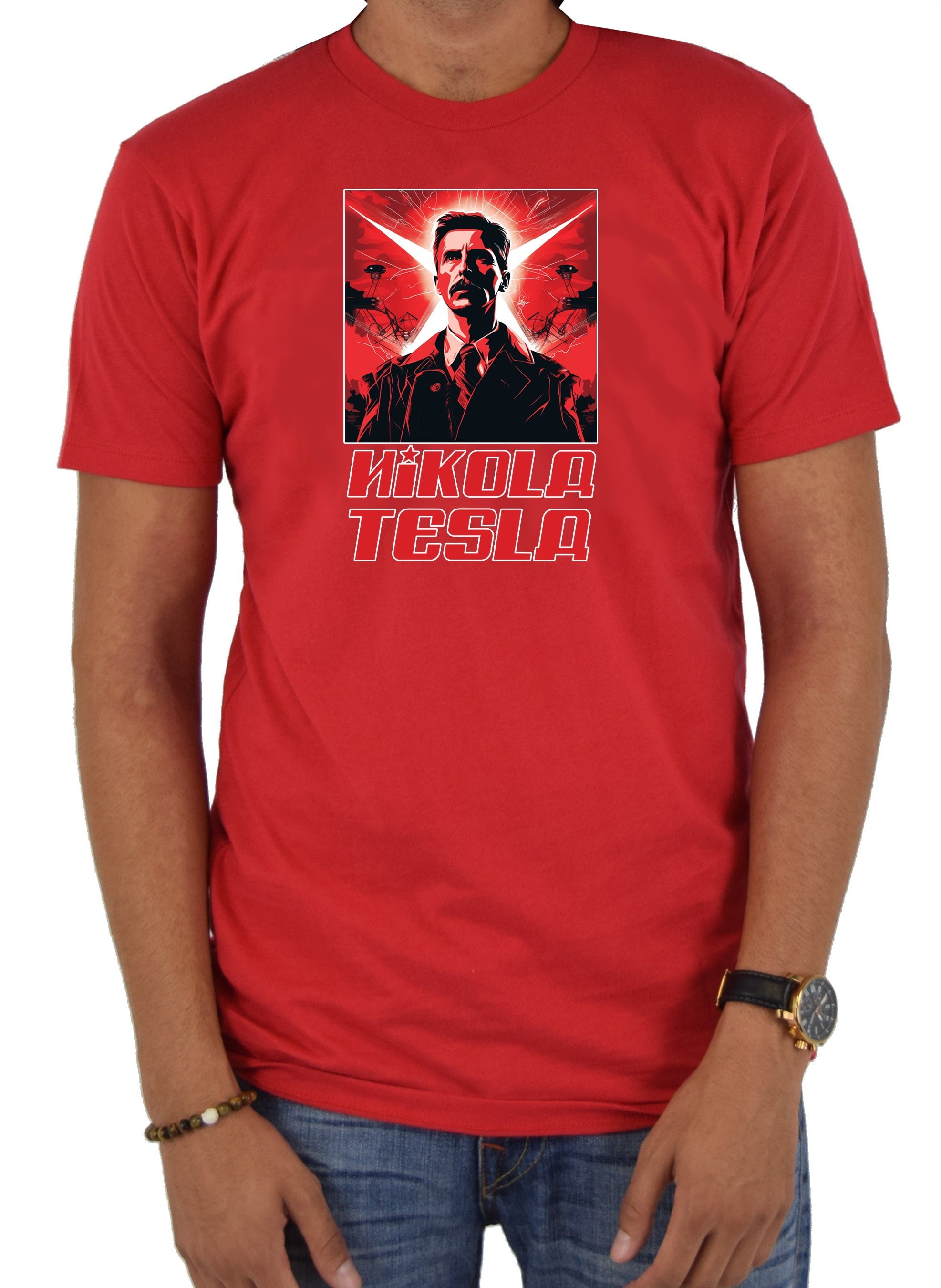Nikola Tesla Super Star T-Shirt