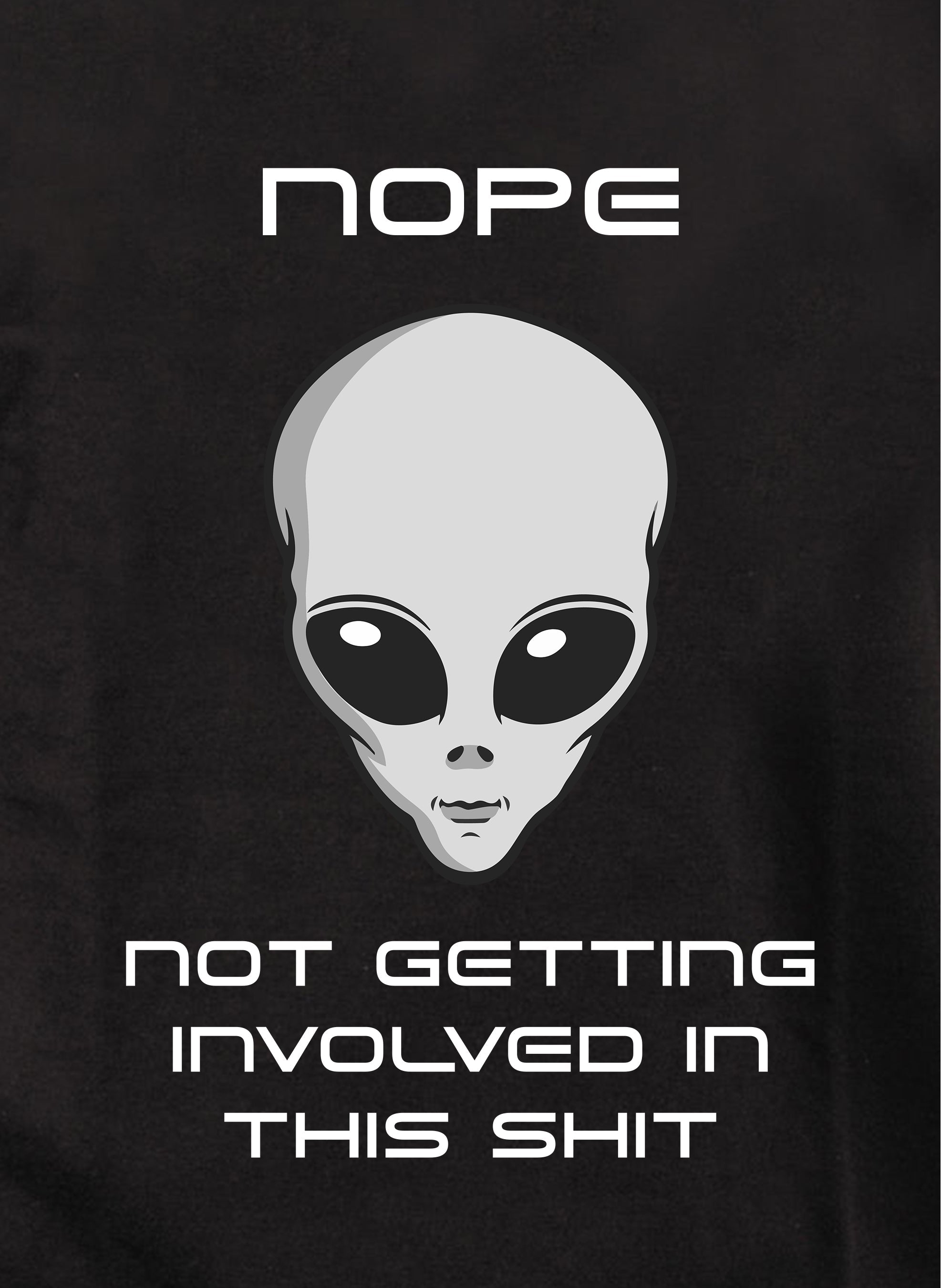Nope. Not getting involved in this shit Kids T-Shirt