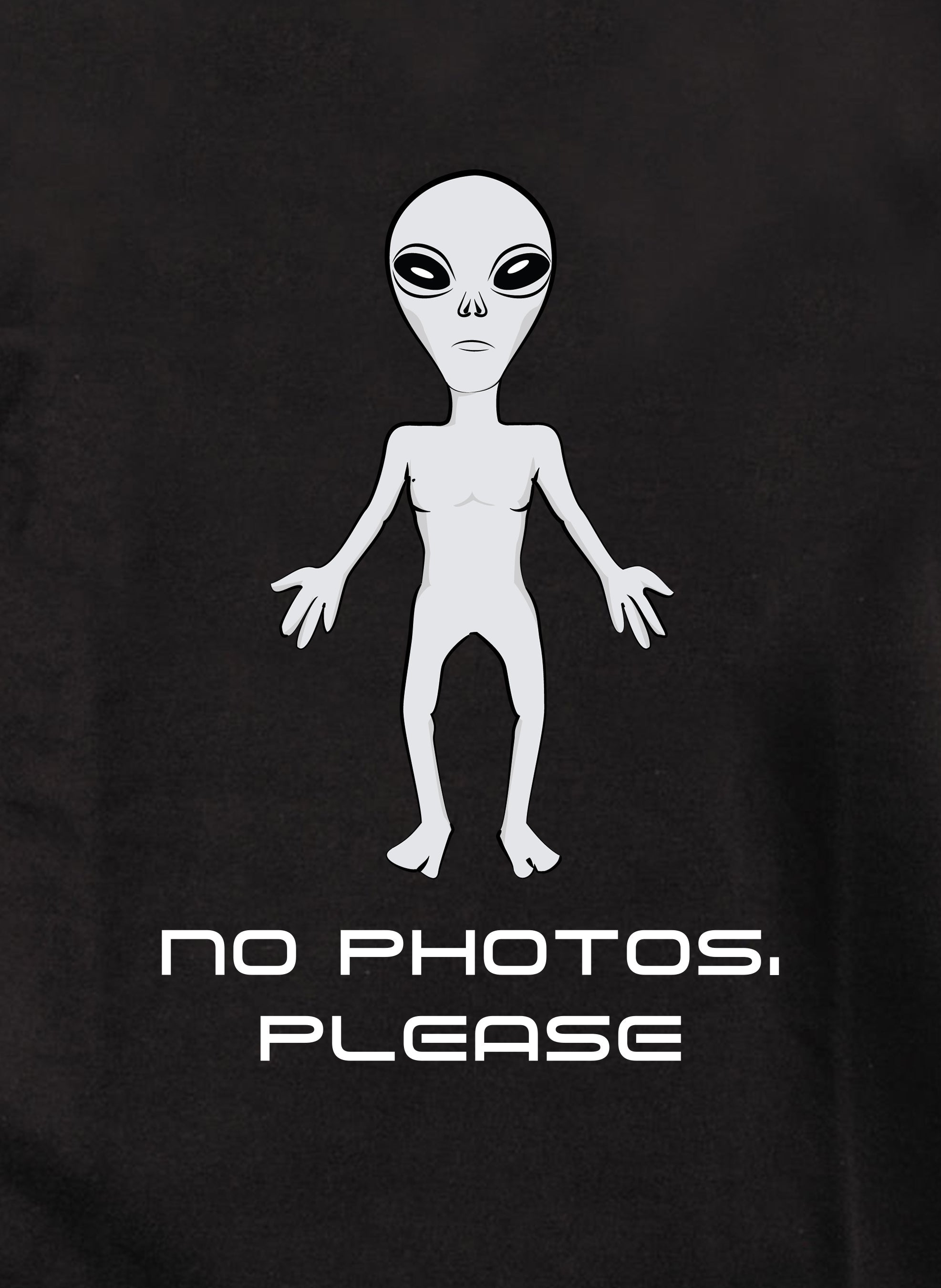 No photos, please Kids T-Shirt
