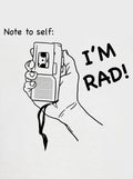 Note to self: I'm Rad Kids T-Shirt