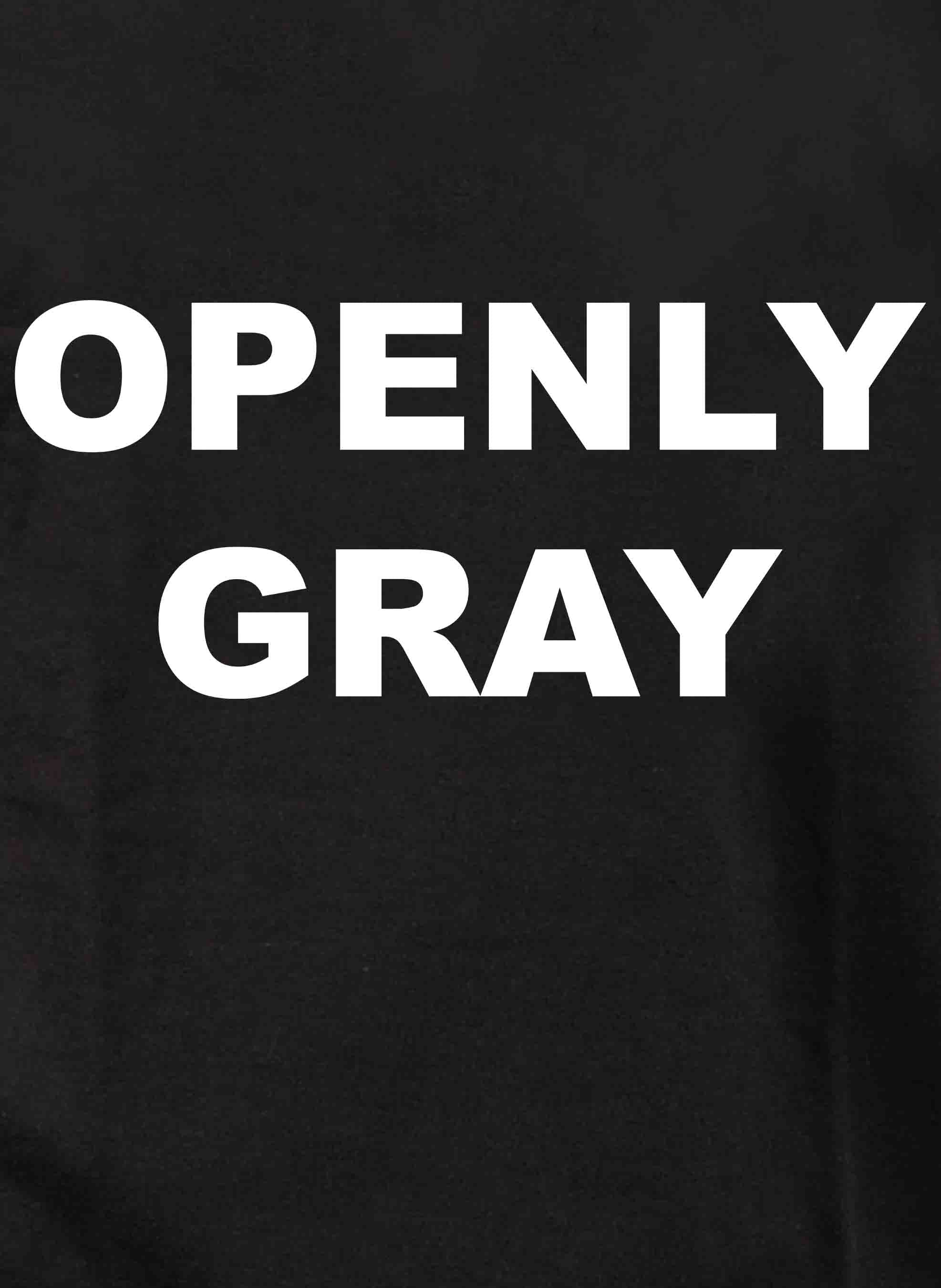 Openly Gray T-Shirt