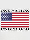 One Nation Under God Kids T-Shirt