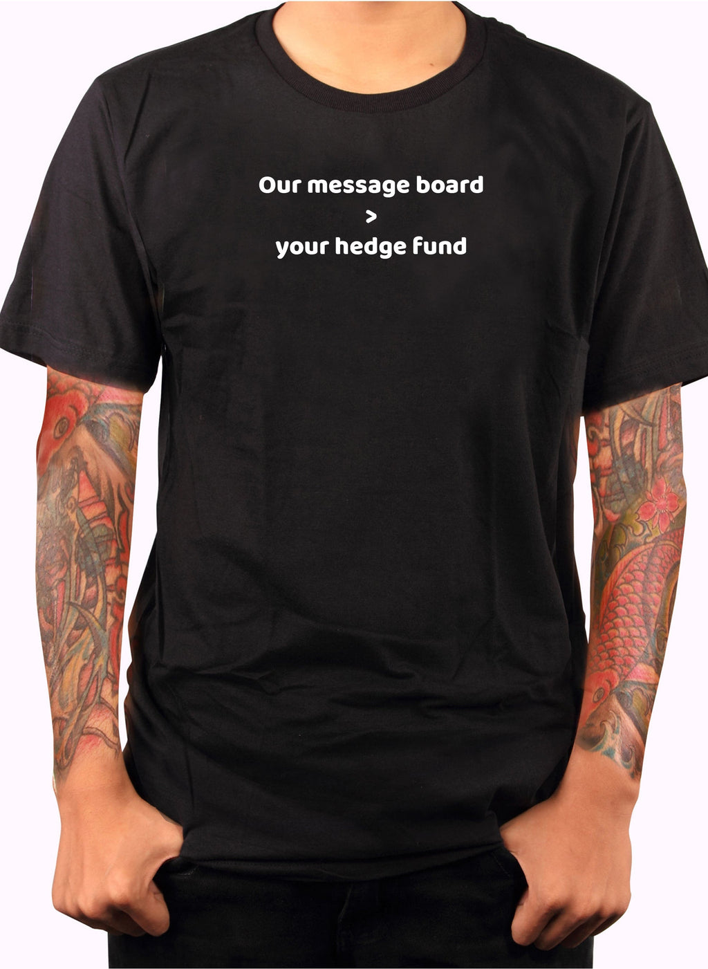 Our message board > your hedge fund Kids T-Shirt