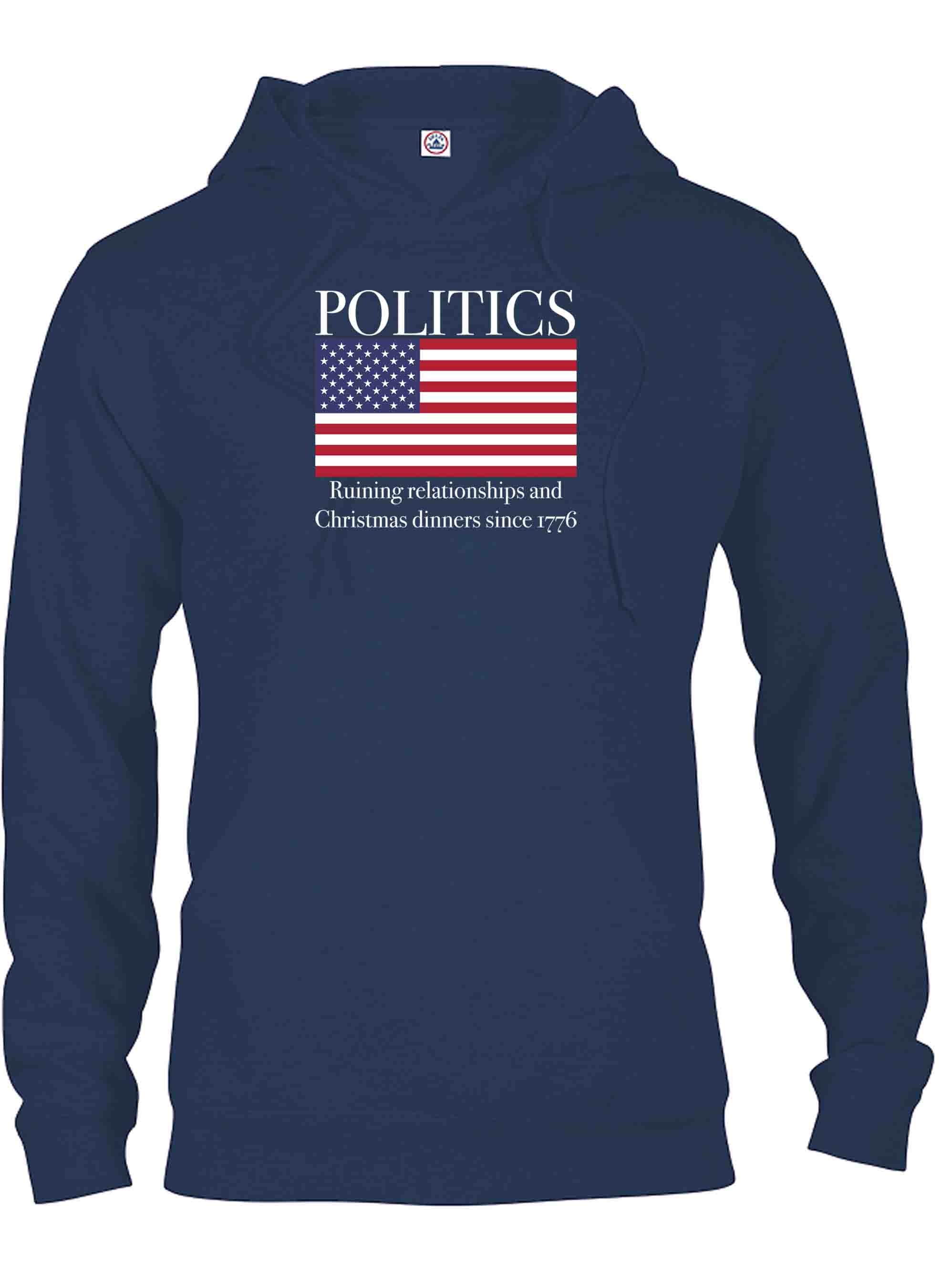 POLITICS Ruining Relationship and Chirstmas Dinners T-Shirt