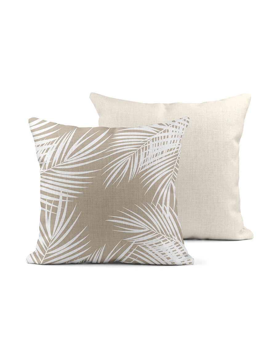 Palm Tan Pillow, College Student Gift, Mother's Day Gift, Christmas Gift