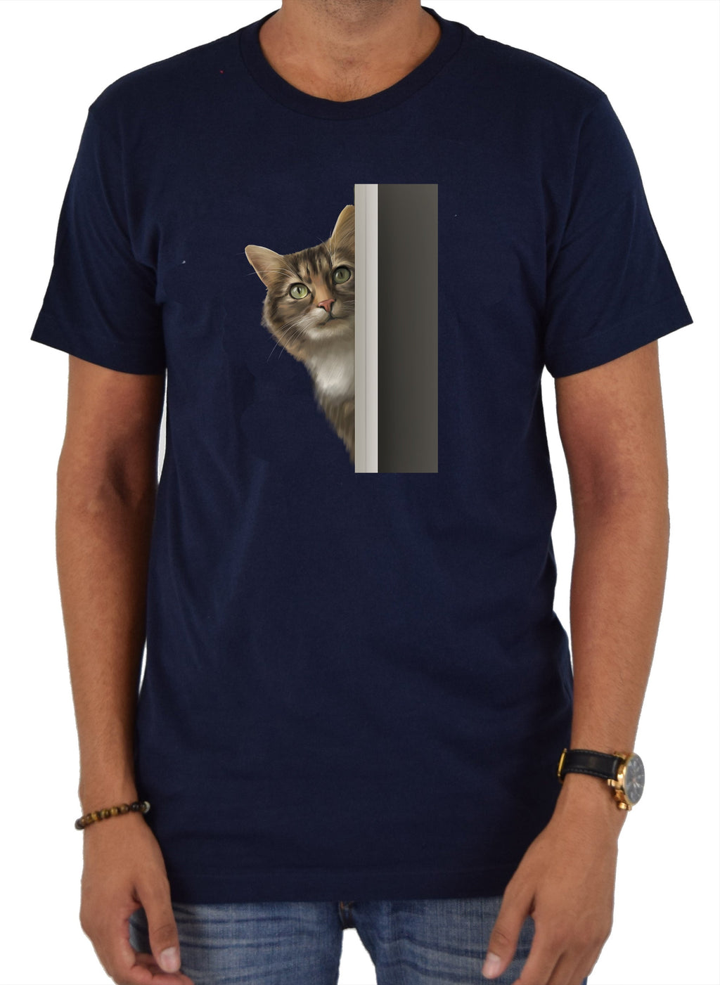Peeking Cat T-Shirt