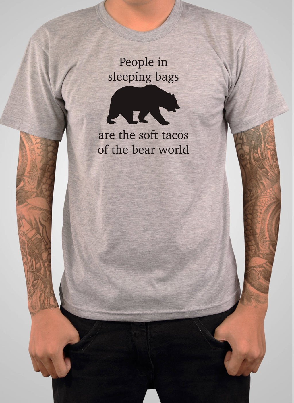People in Sleeping Bags T-Shirt