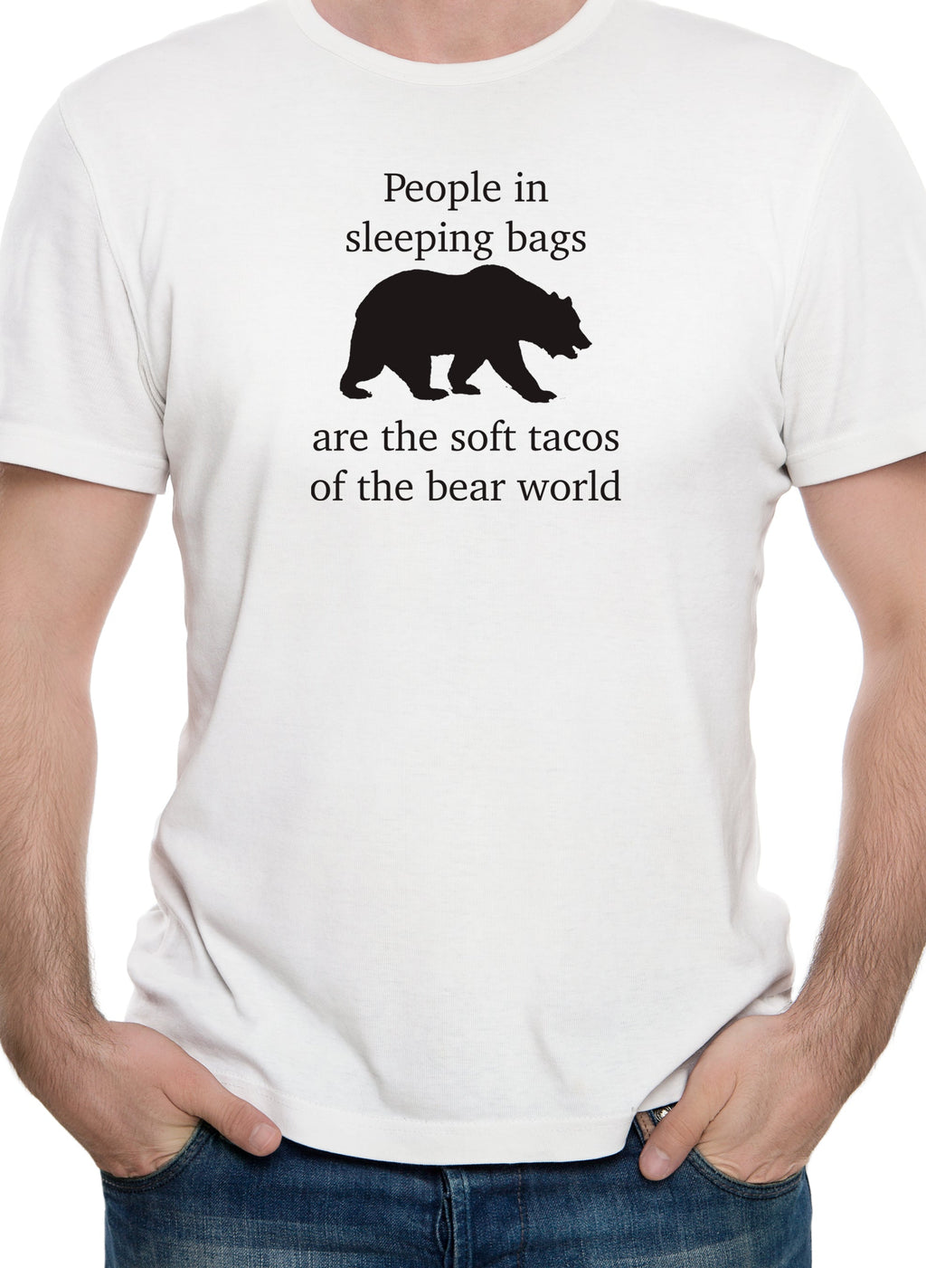 People in Sleeping Bags T-Shirt