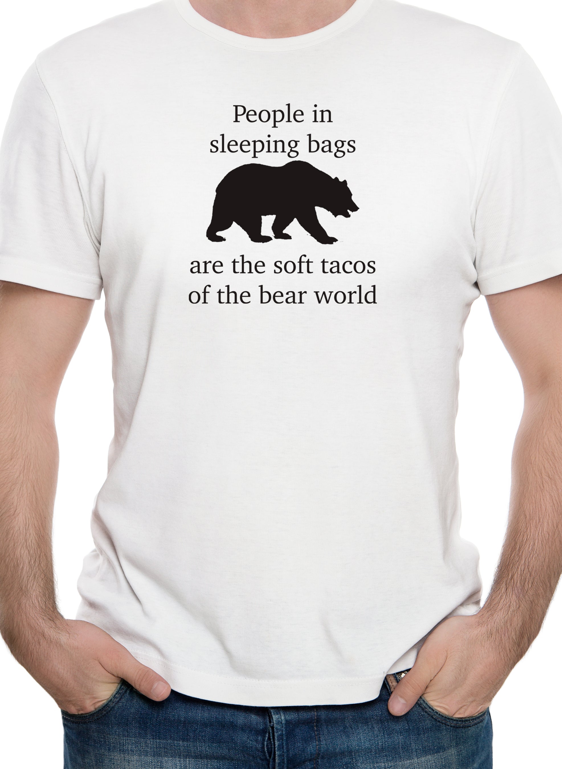 People in Sleeping Bags T-Shirt