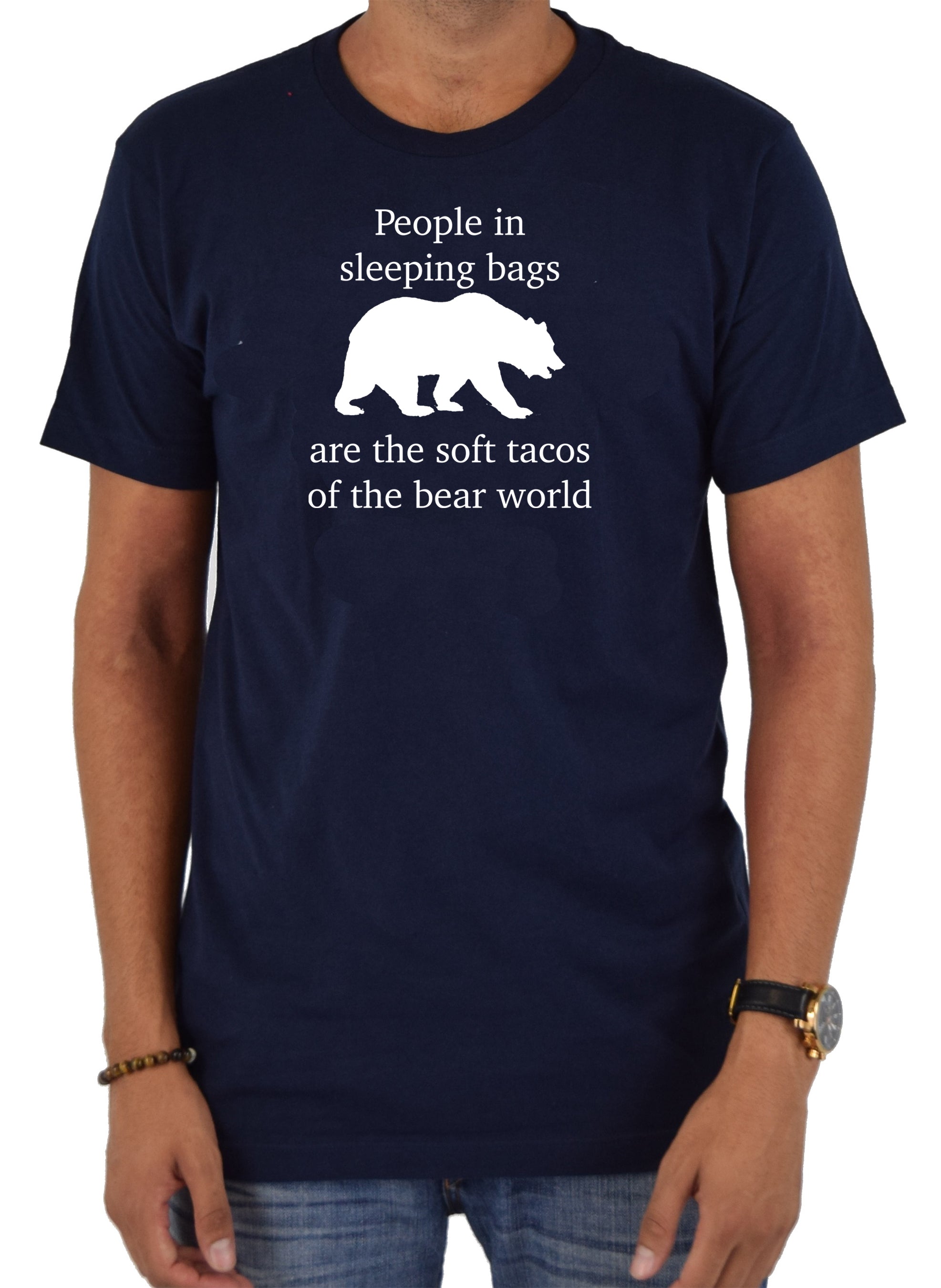 People in Sleeping Bags T-Shirt
