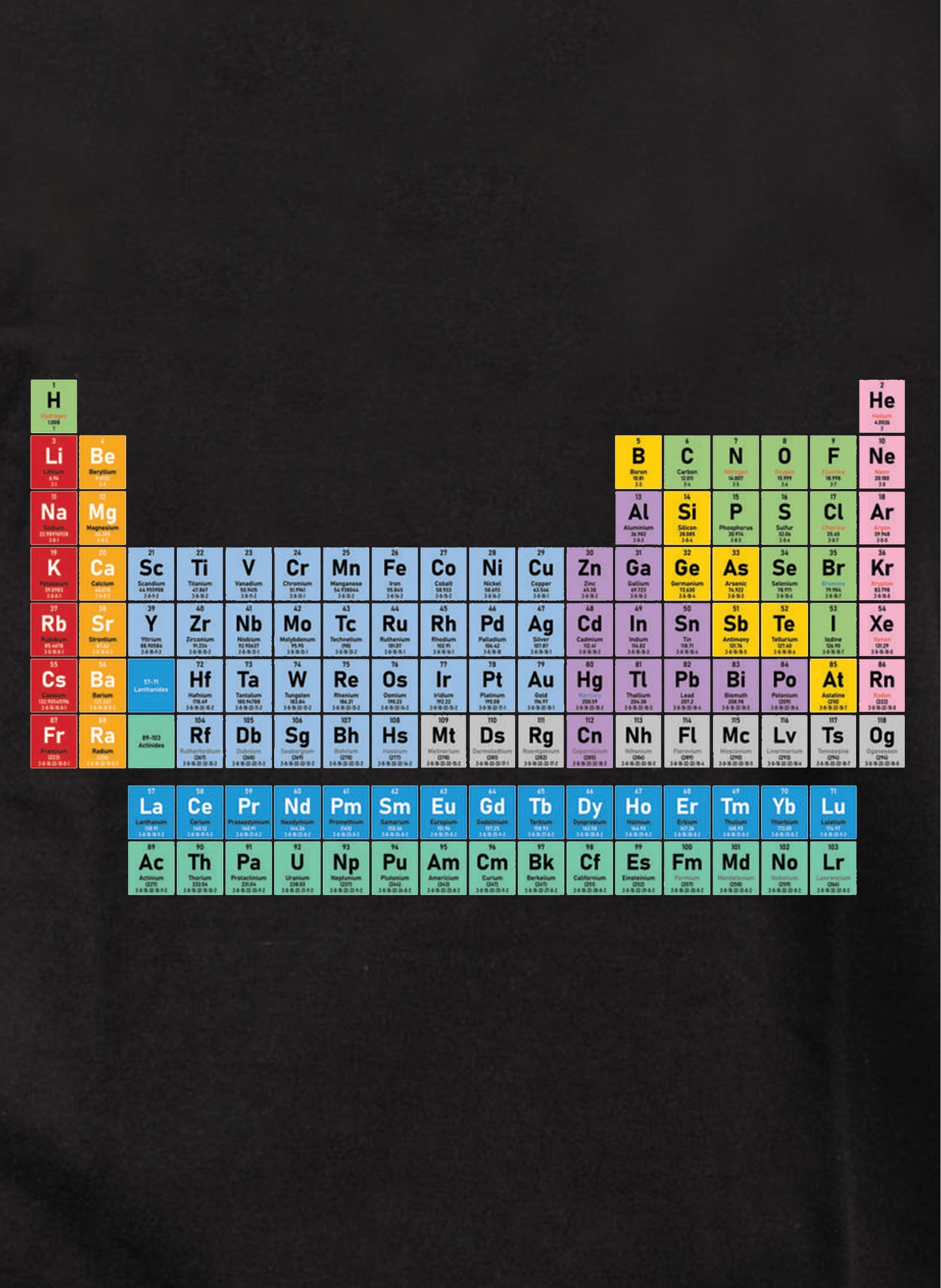 Periodic Table Kids T-Shirt