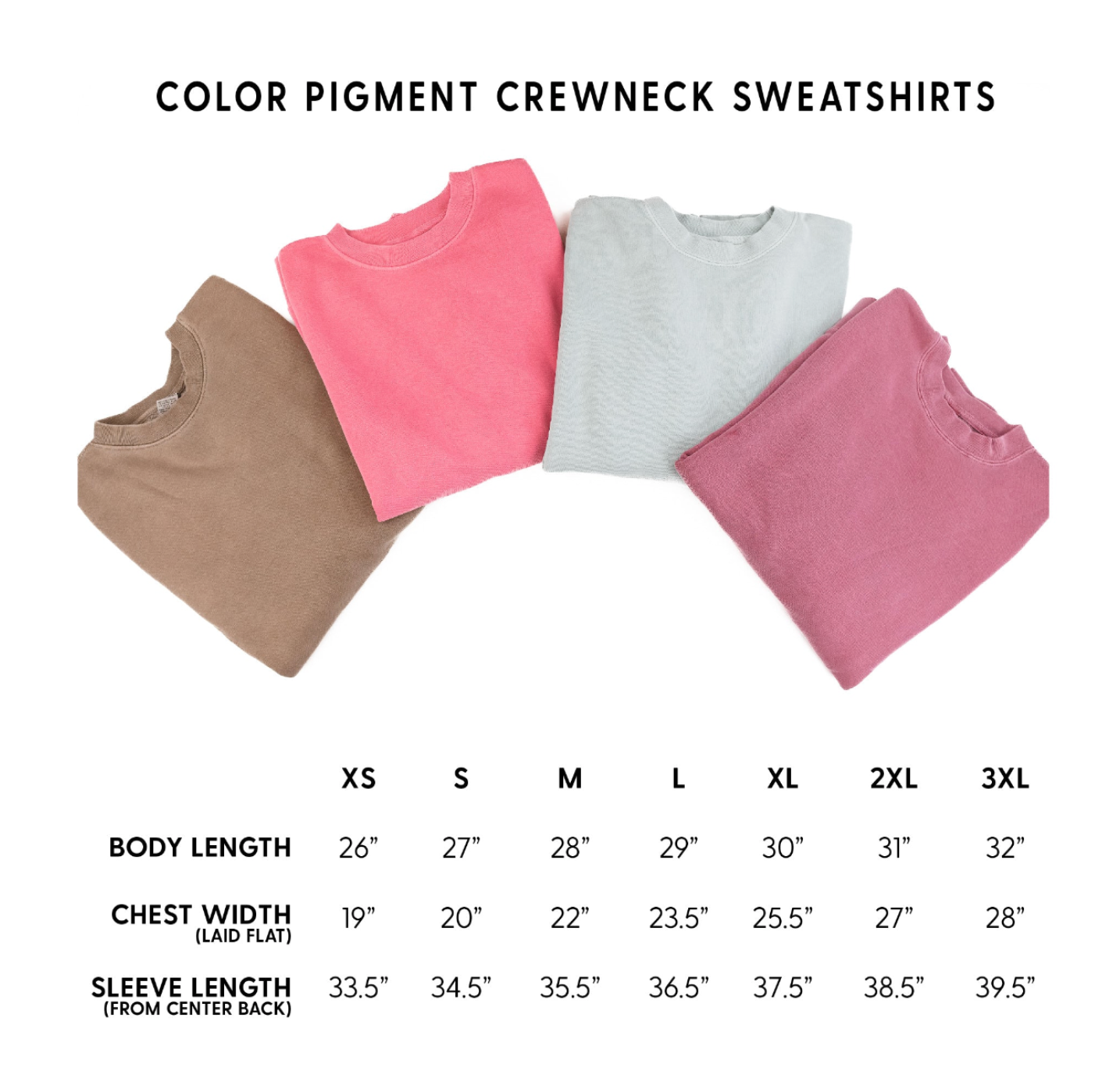 Embroidered/Printed PIGMENT Crewneck (pf&b) - Flowers / Still Growing