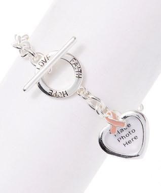Pink Cat Eye Cancer Bracelet | Together we can find a cure