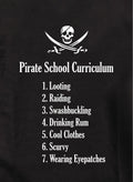 Pirate School Curriculum Kids T-Shirt