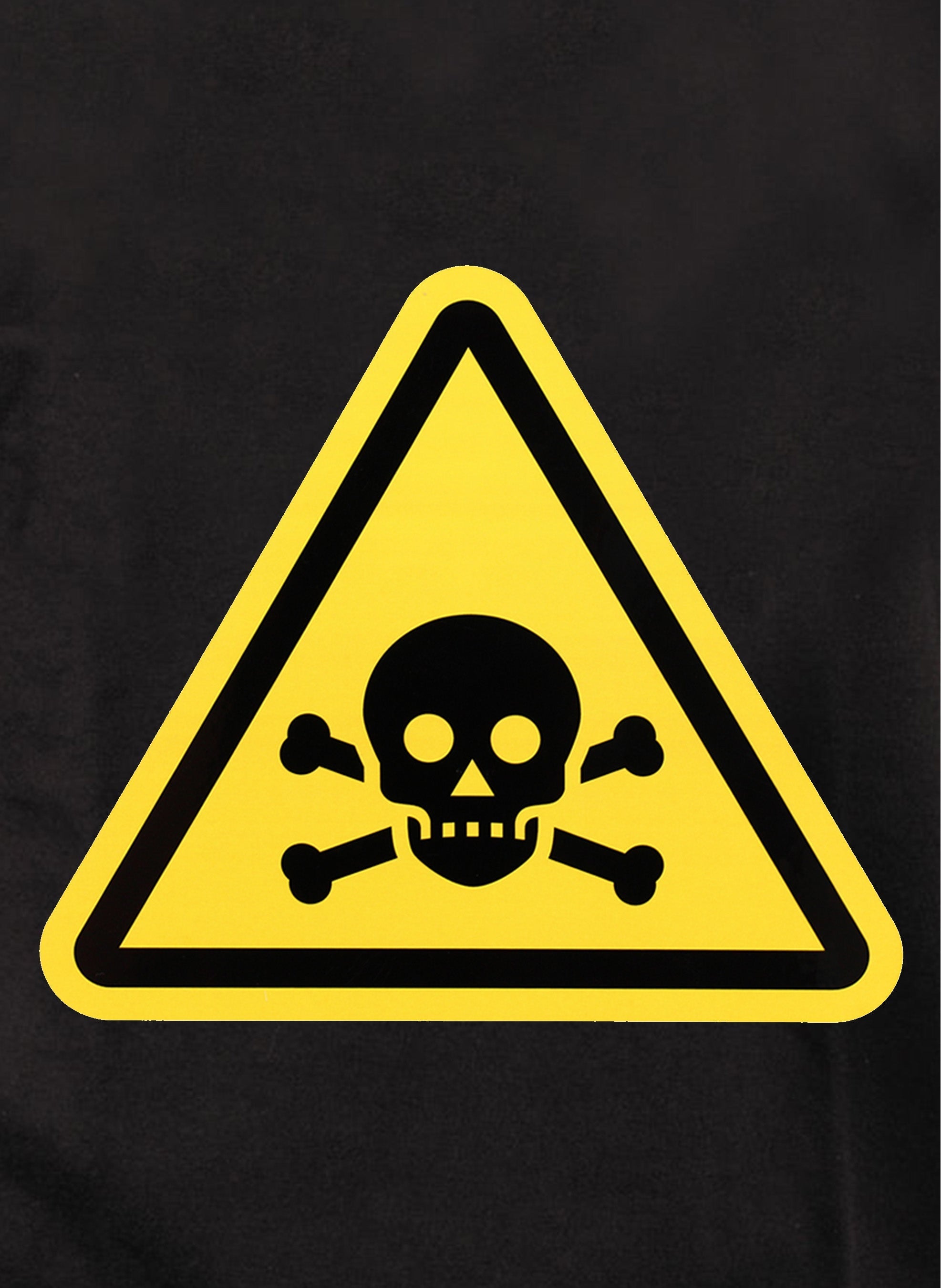 Poison Hazard Symbol Kids T-Shirt