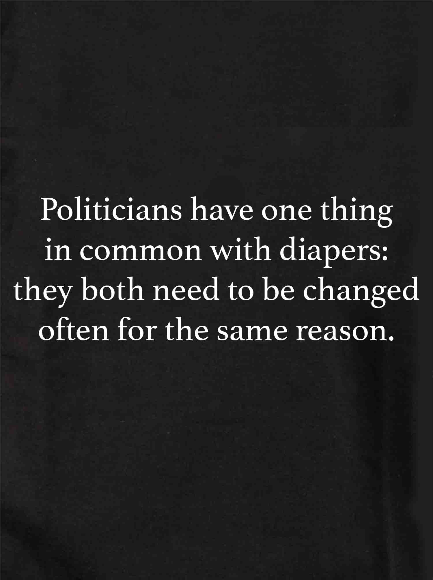 Politicians have one thing in common Kids T-Shirt