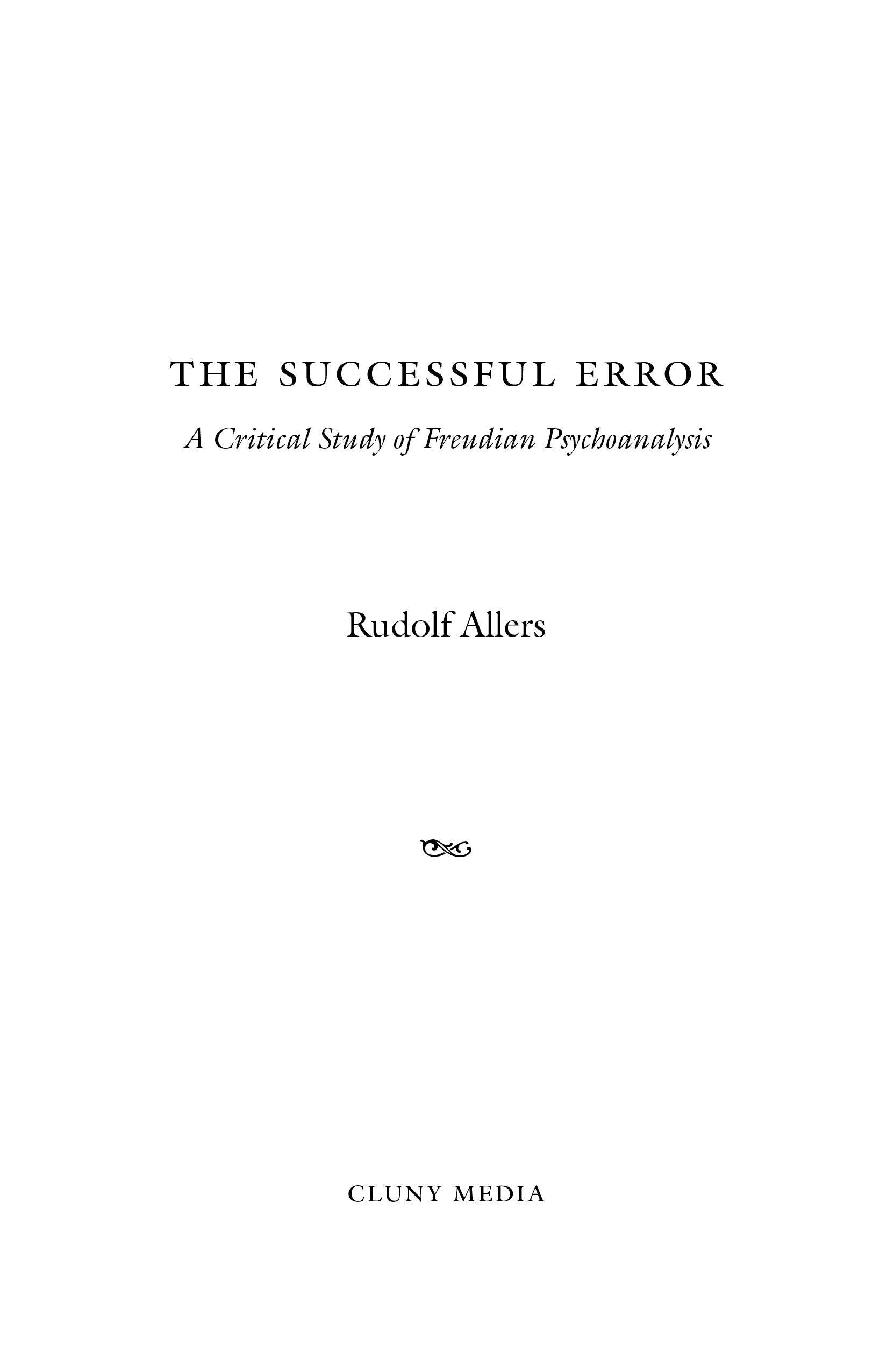 The Successful Error