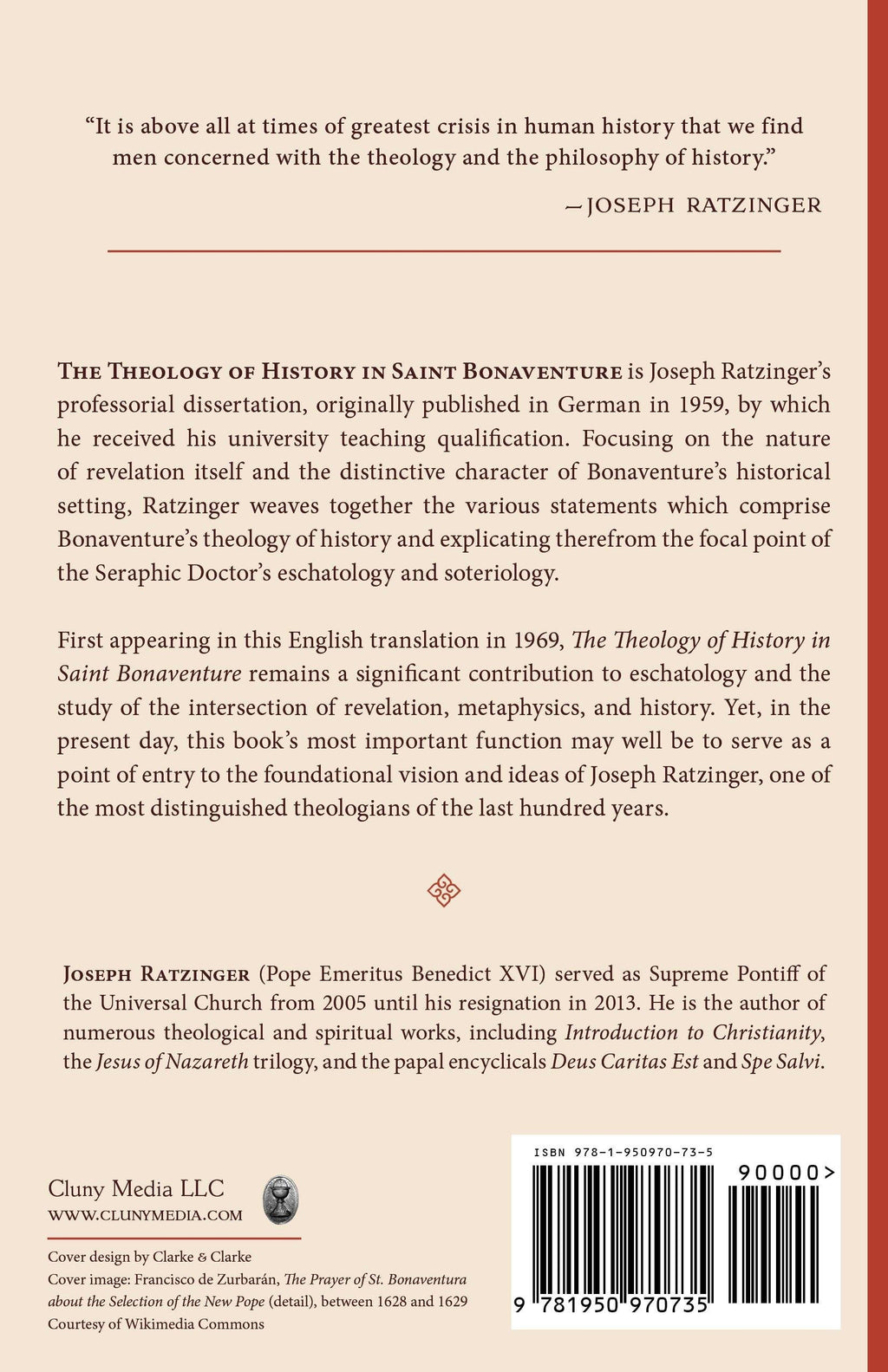 The Theology of History in Saint Bonaventure