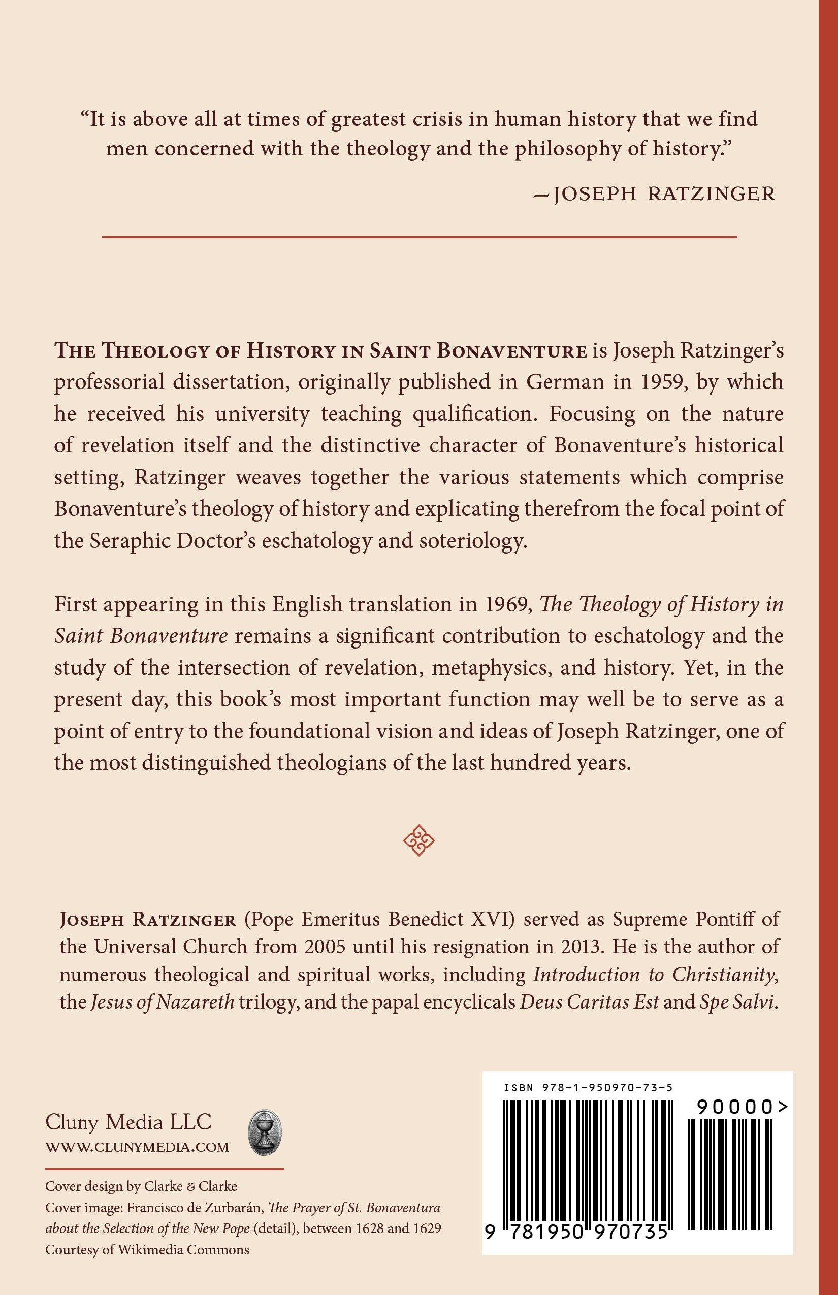 The Theology of History in Saint Bonaventure