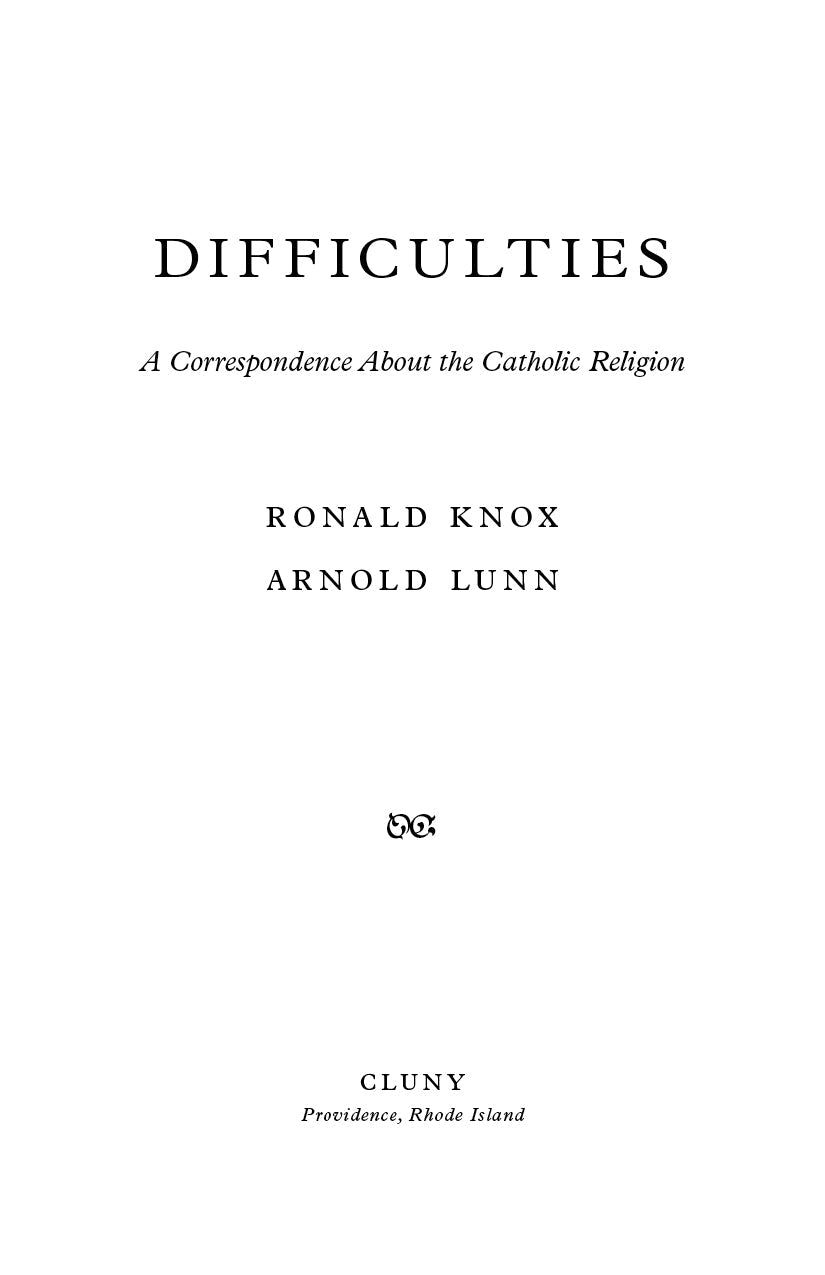 Difficulties