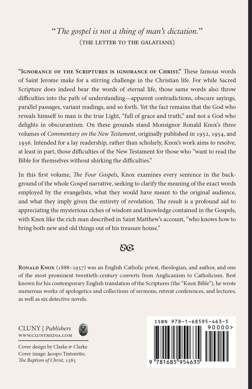 A Commentary on the New Testament (Volume I)