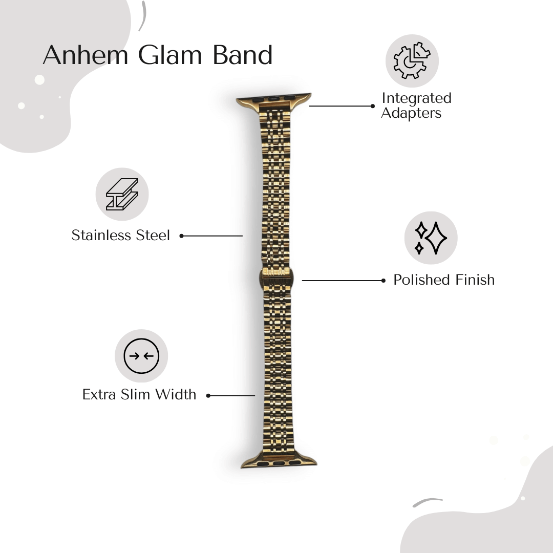 Glam Steel Strap