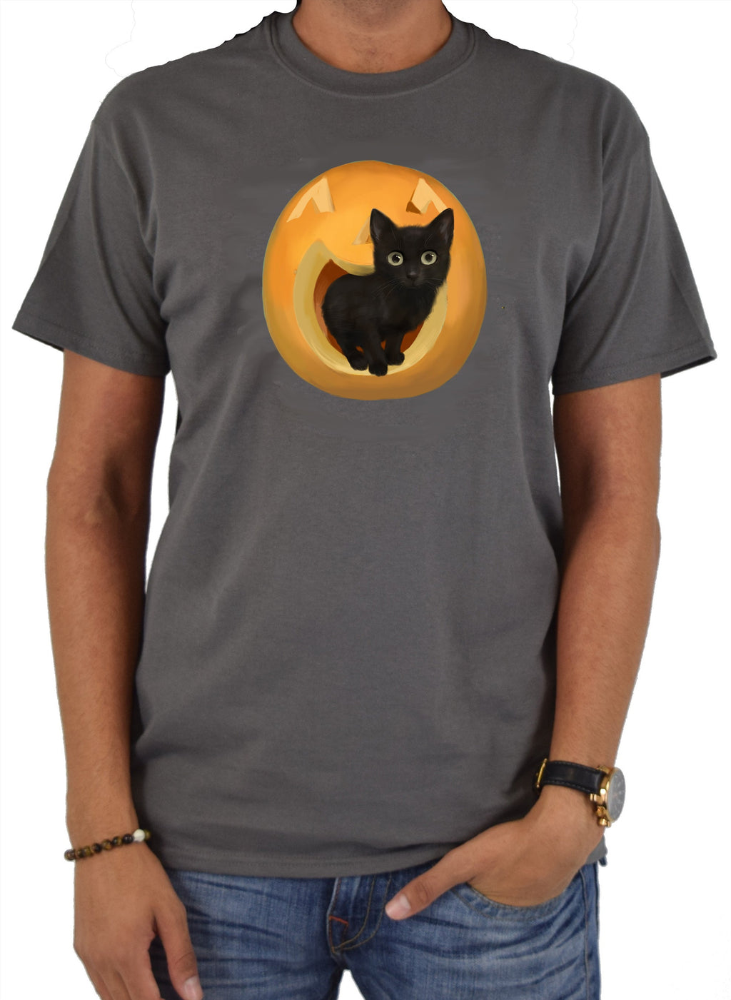 Pumpkin Cat T-Shirt