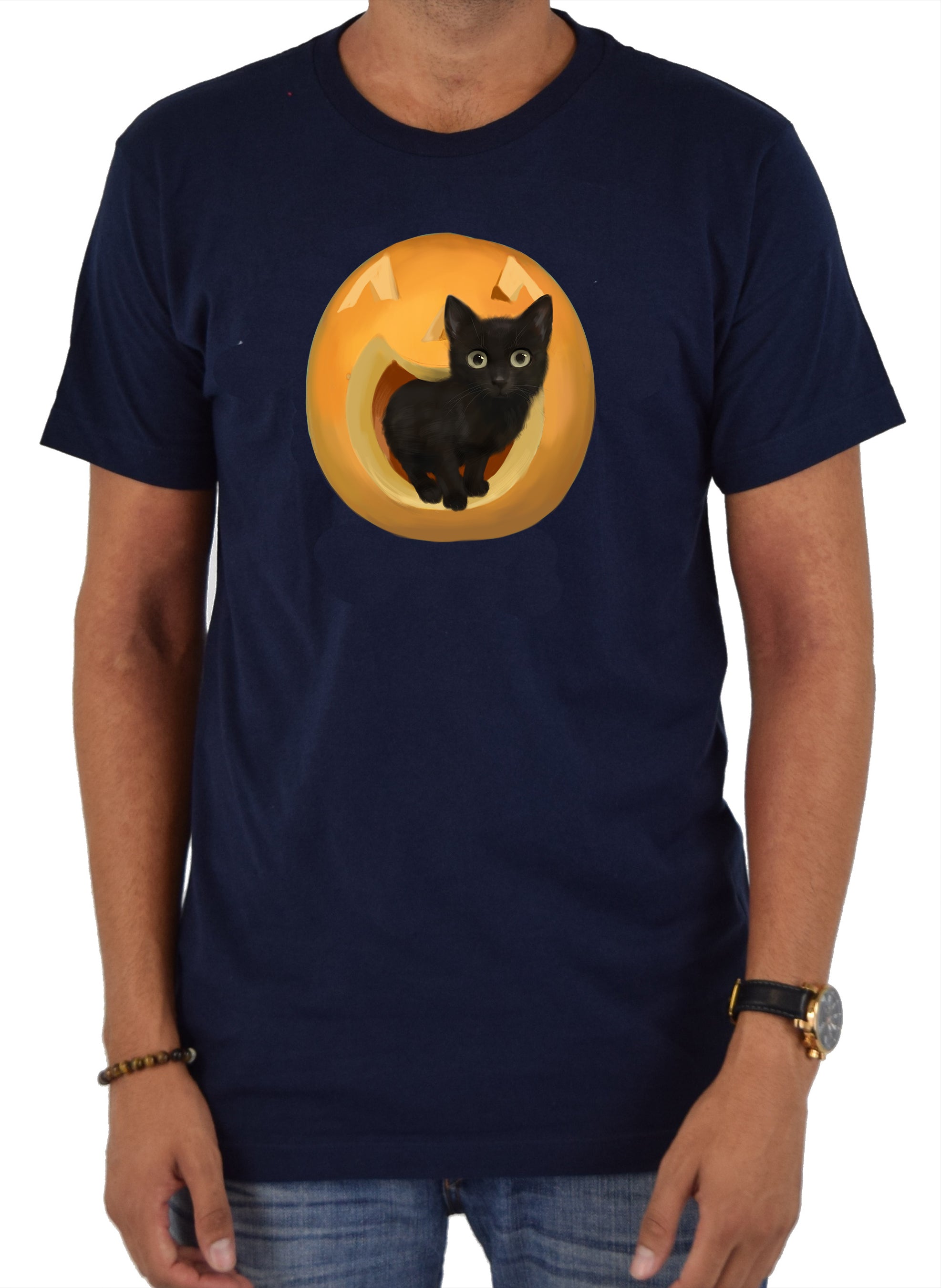 Pumpkin Cat T-Shirt