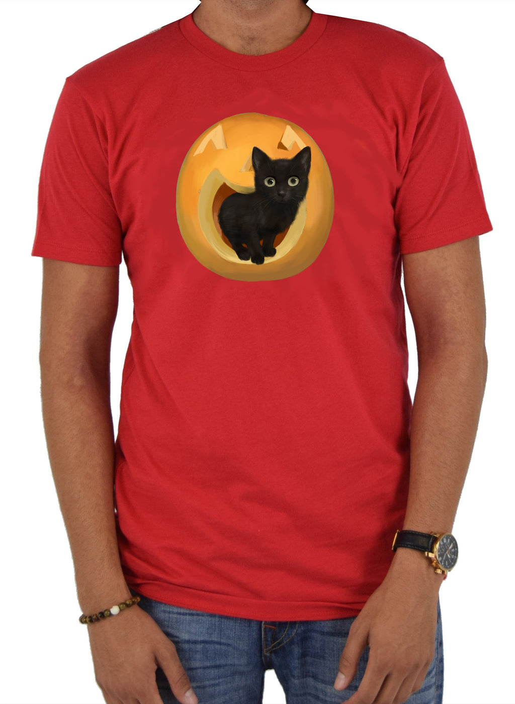 Pumpkin Cat T-Shirt