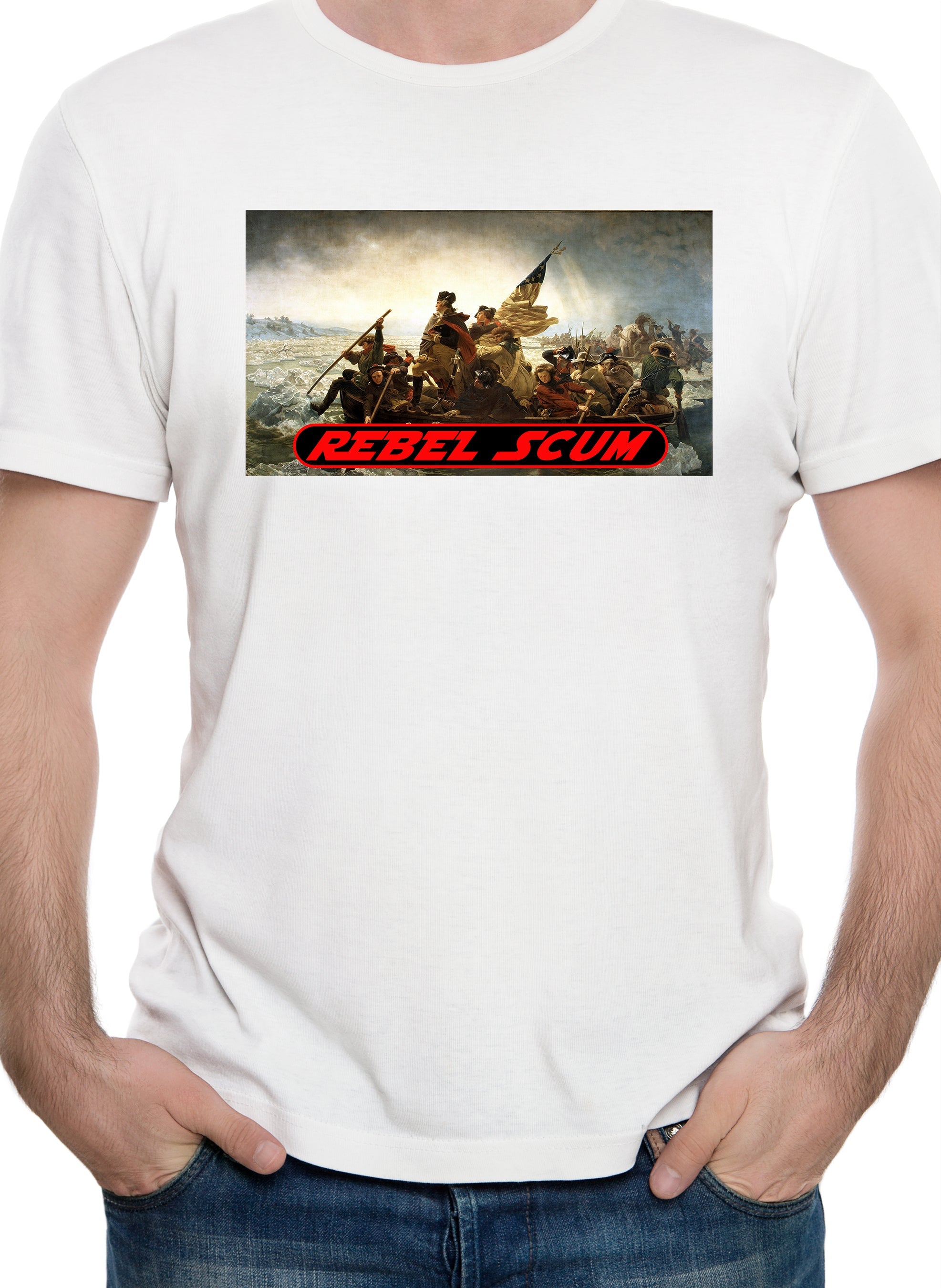 Rebel Scum Crossing the Delaware T-Shirt