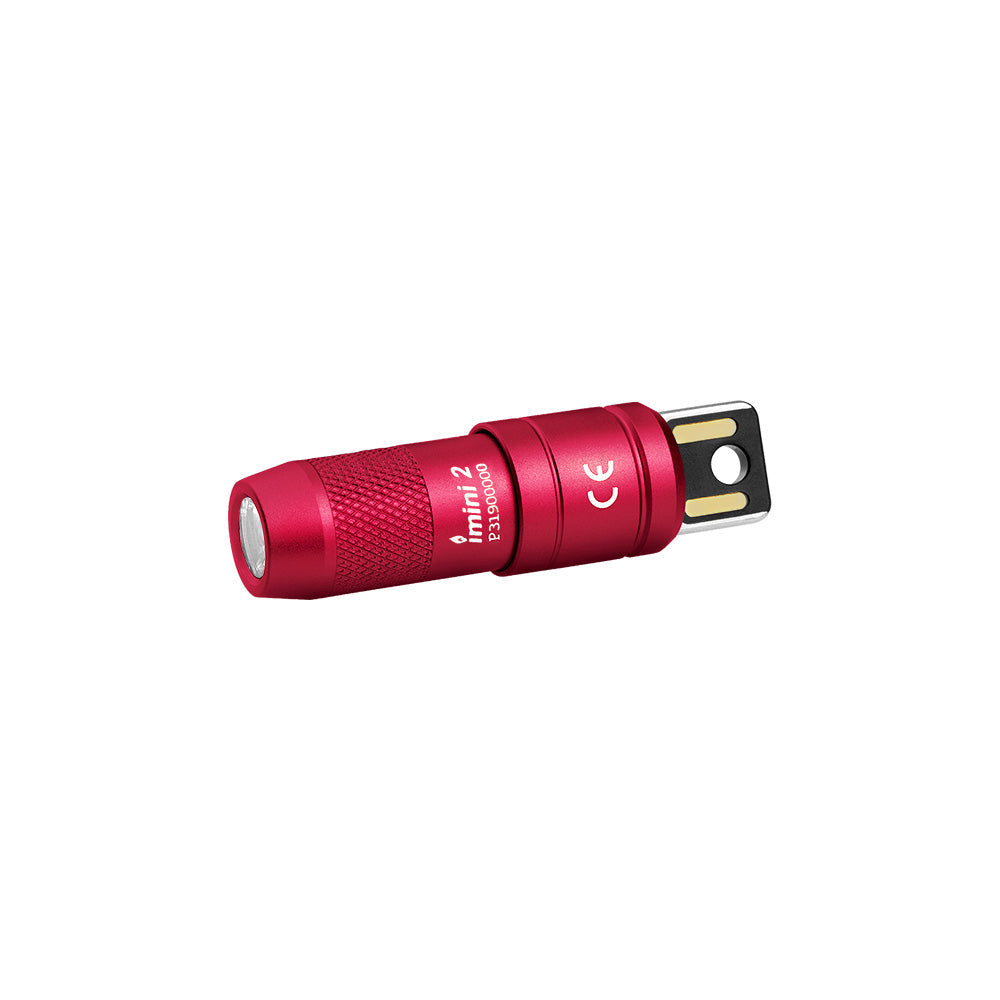 Olight iMini 2 Rechargeable Magnetic Mini Flashlight 50 Lumens EDC Keychain Light