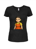 Red Light Green Light Juniors V Neck T-Shirt