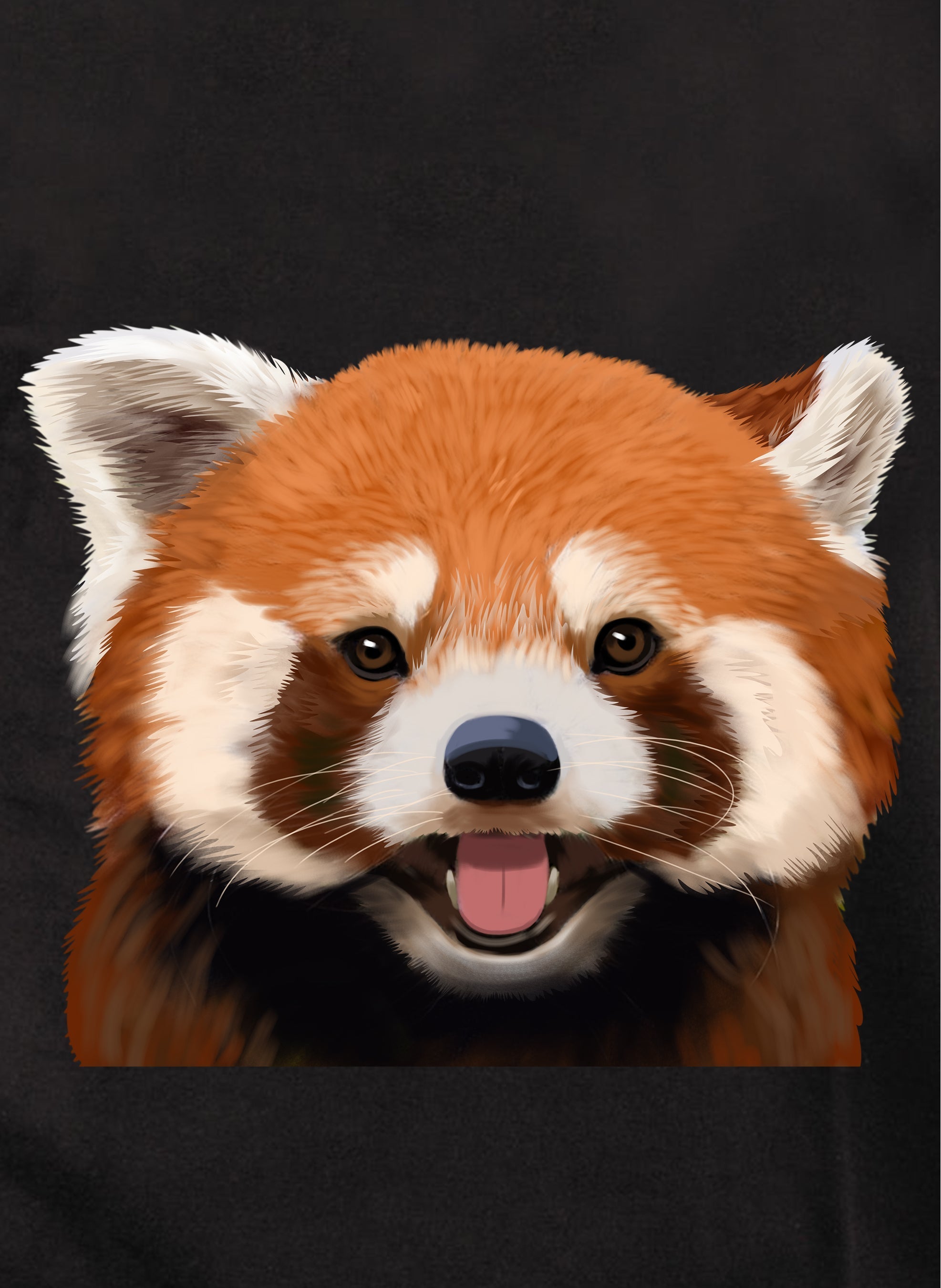 Red Panda Kids T-Shirt