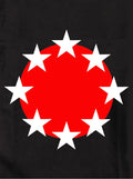 Red dot stars circle Kids T-Shirt