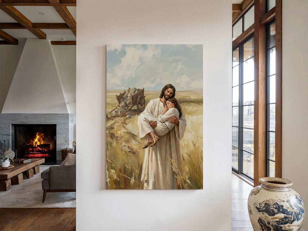 Rest in Him | Canvas Artwork