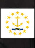 Rhode Island State Flag Kids T-Shirt