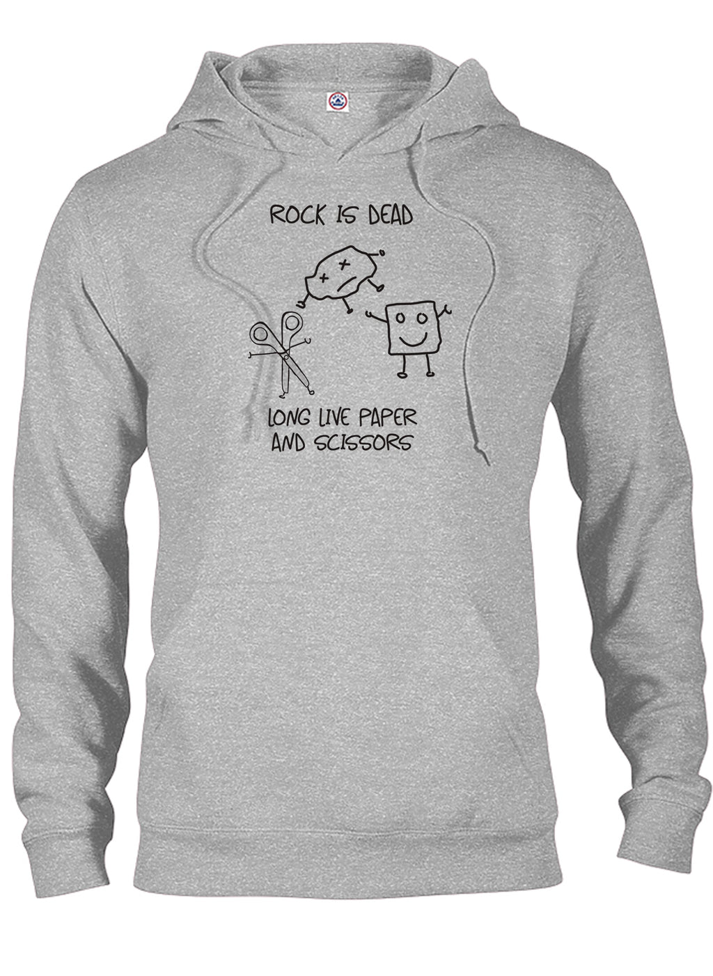 Rock is Dead Long Live Paper and Scissors T-Shirt