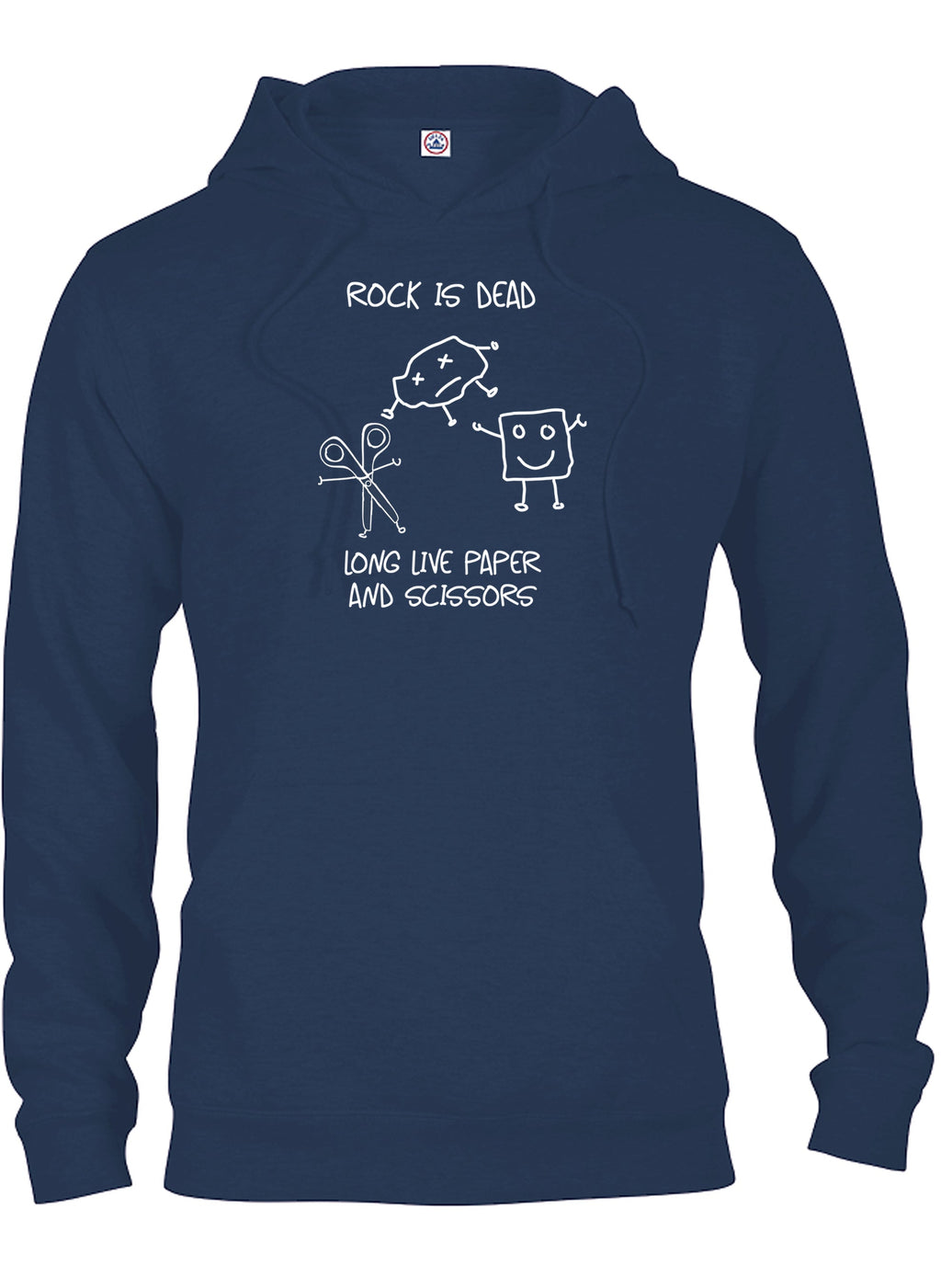 Rock is Dead Long Live Paper and Scissors T-Shirt