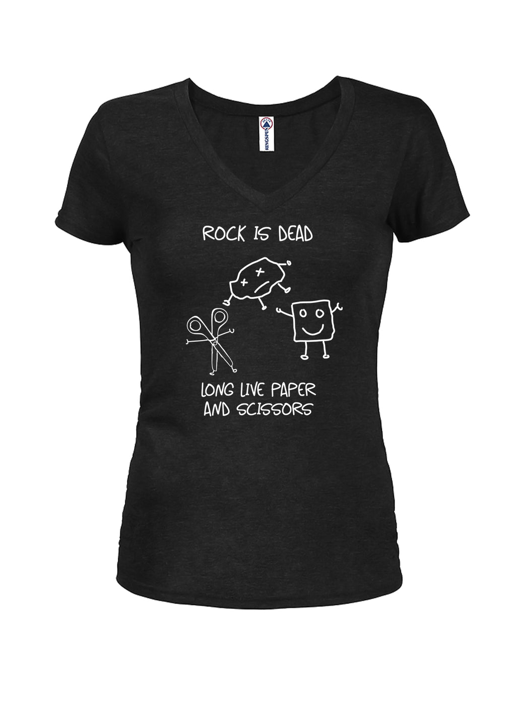 Rock is Dead Long Live Paper and Scissors T-Shirt