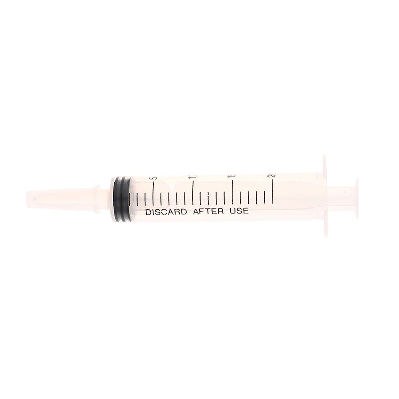 20ml Reusable Plastic Measuring Syringe Pack (5/10/20/30) - Hydroponics Nutrient, Oil Pump & Pet Medicine Feeder