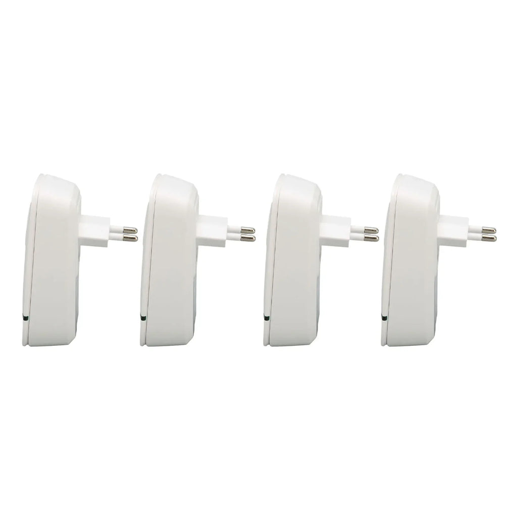 4-Pack Smart Power Saver Box AC 90-240V, Flame Retardant Energy Saving Device for Home